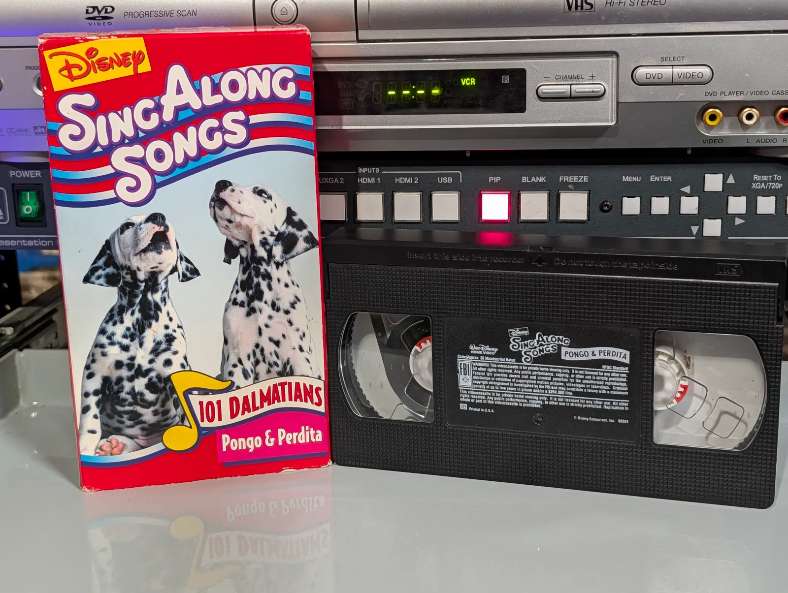 Disney Sing Along Songs: 101 Dalmatians - Pongo & Perdita: tape photo 1