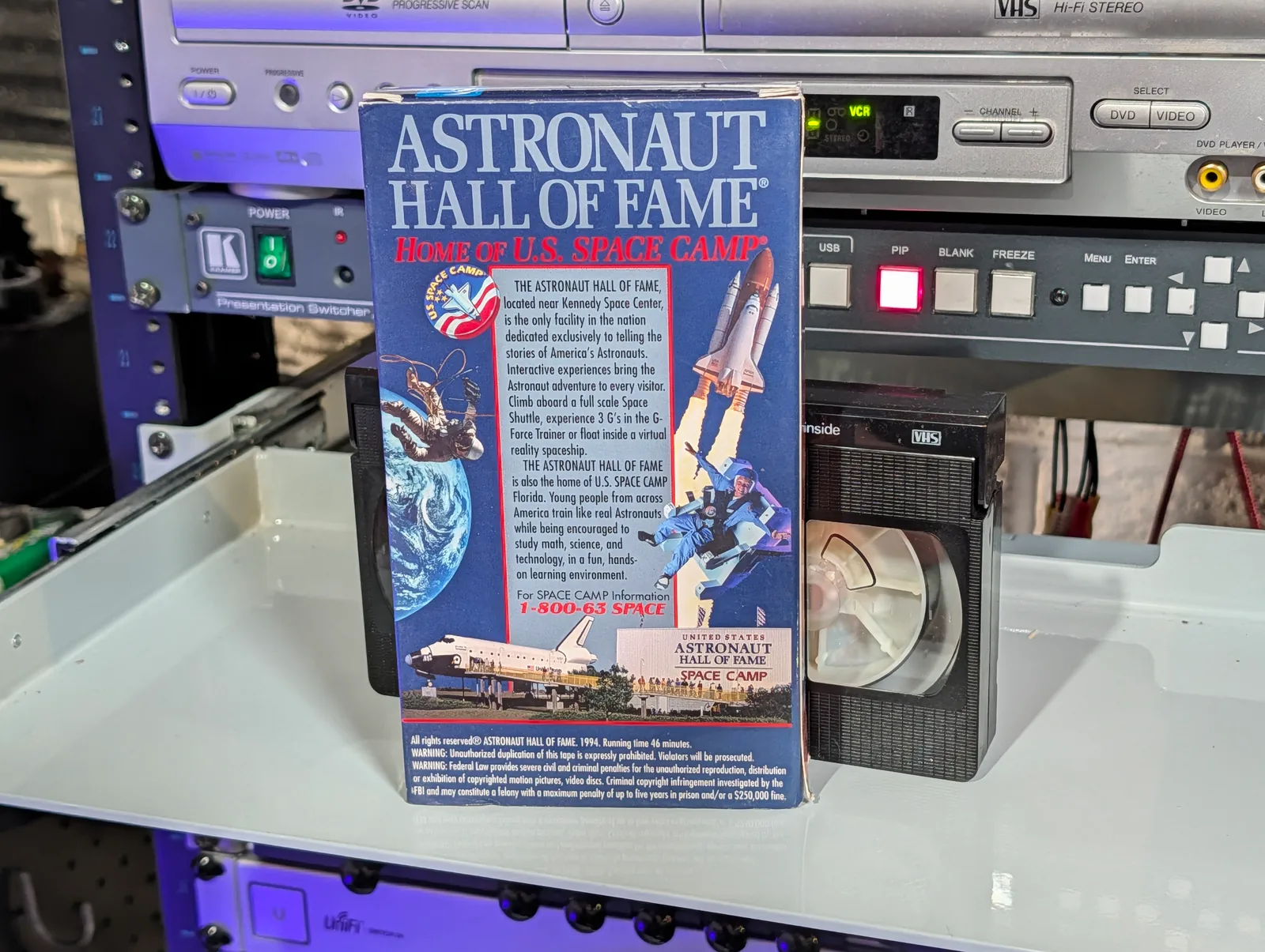 The Mercury Years (Astronaut Hall of Fame): tape photo 2