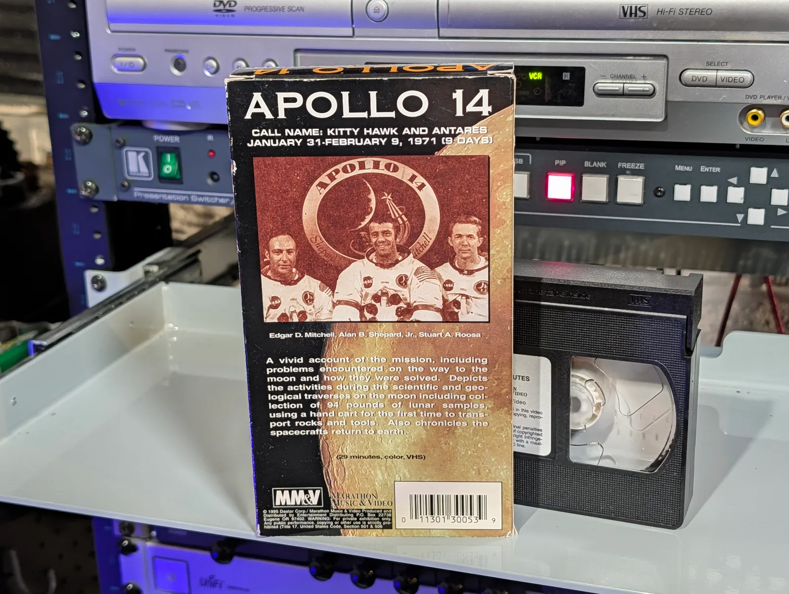 Apollo 14: Mission to Fra Mauro: tape photo 2