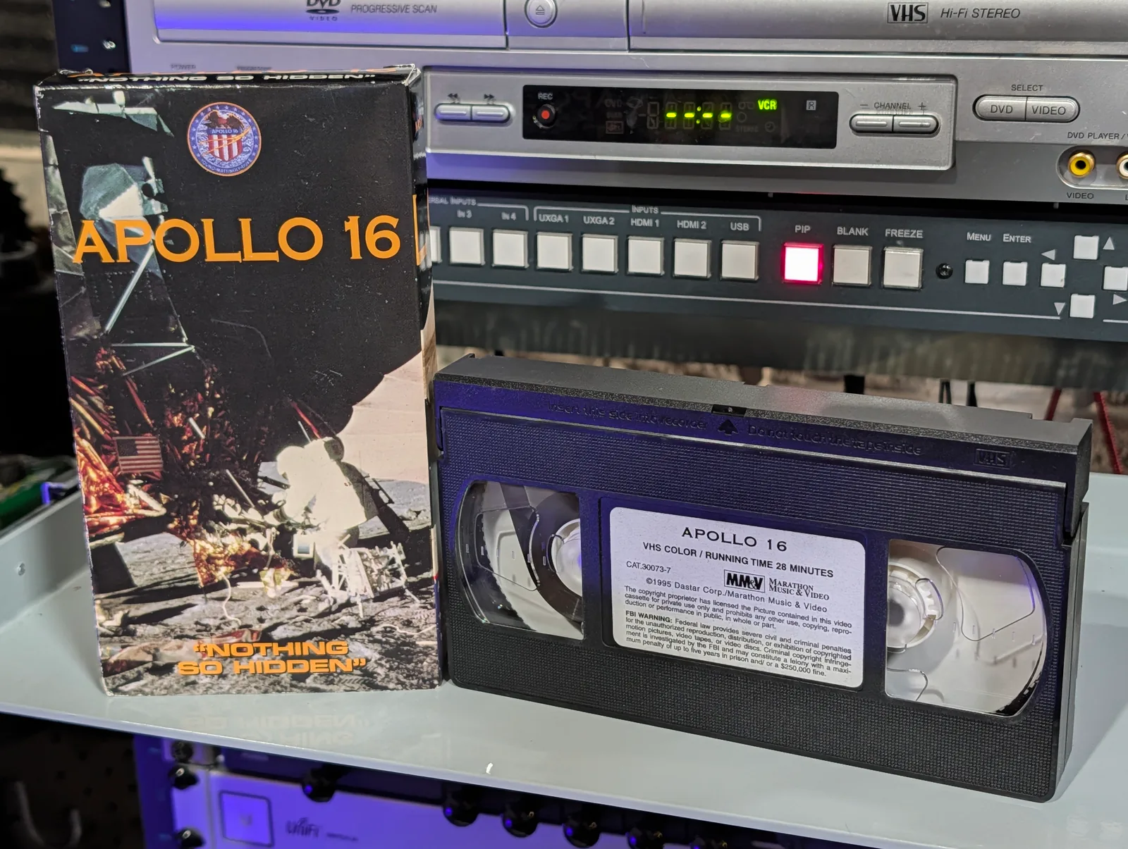 Apollo 16: Nothing So Hidden: tape photo 1