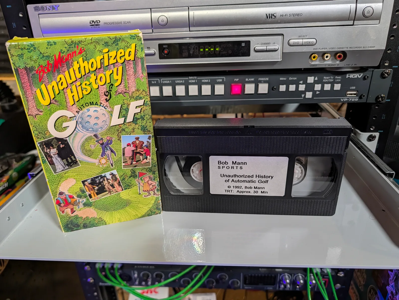 Bob Mann's Unauthorized History of Automatic Golf: tape photo 1