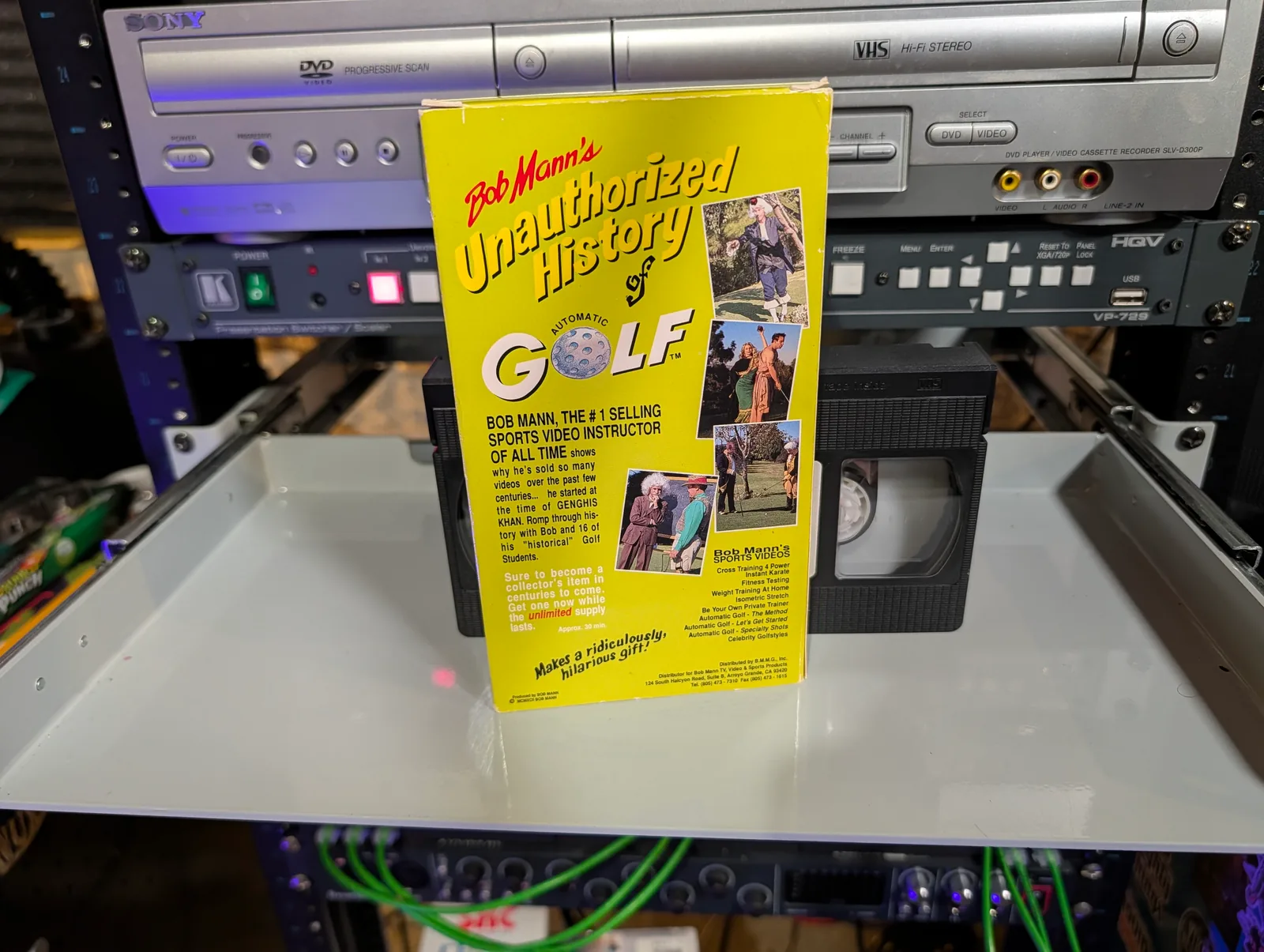 Bob Mann's Unauthorized History of Automatic Golf: tape photo 2