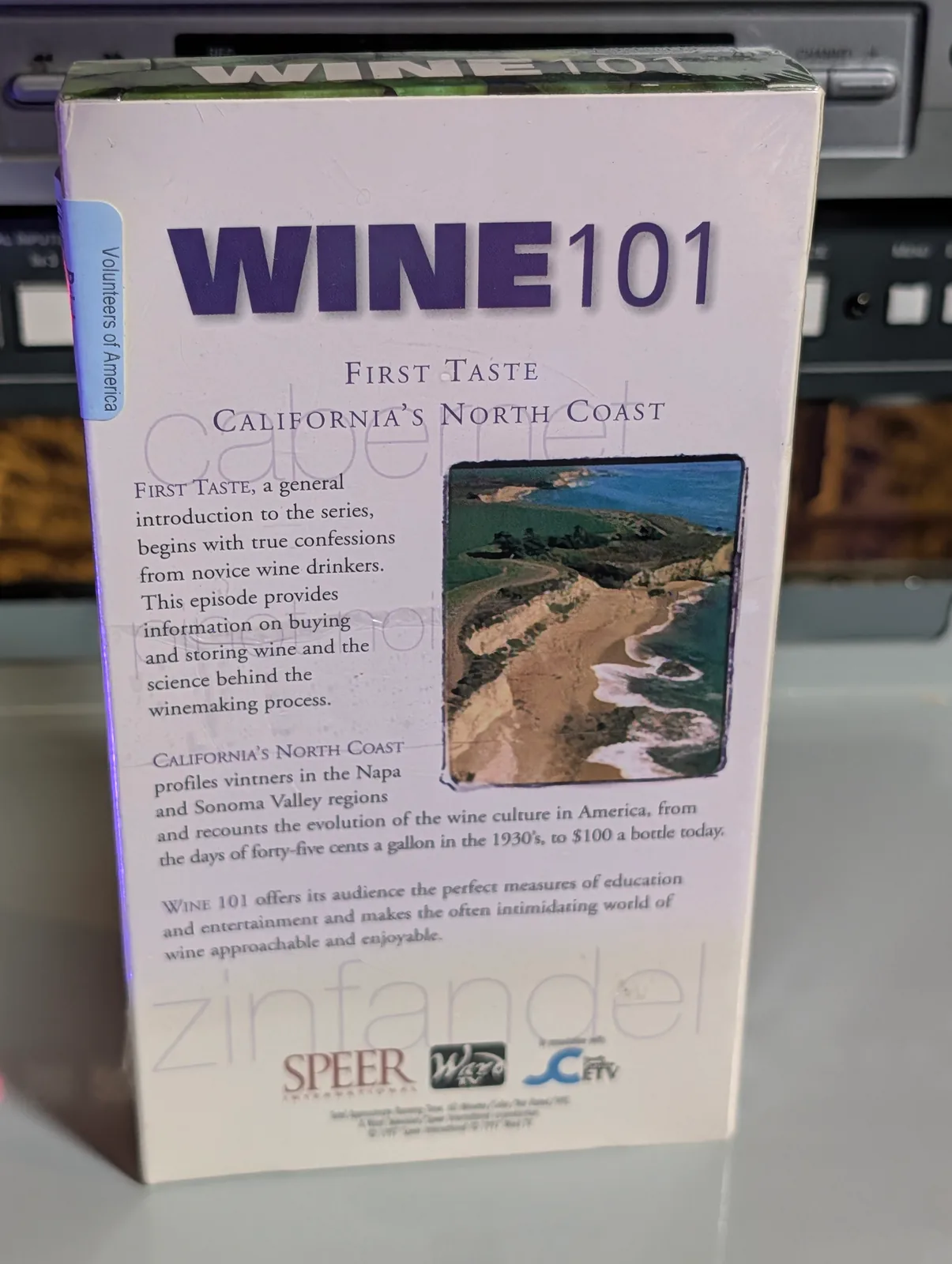 Wine 101: First Taste, California's North Coast (1997): tape photo 2