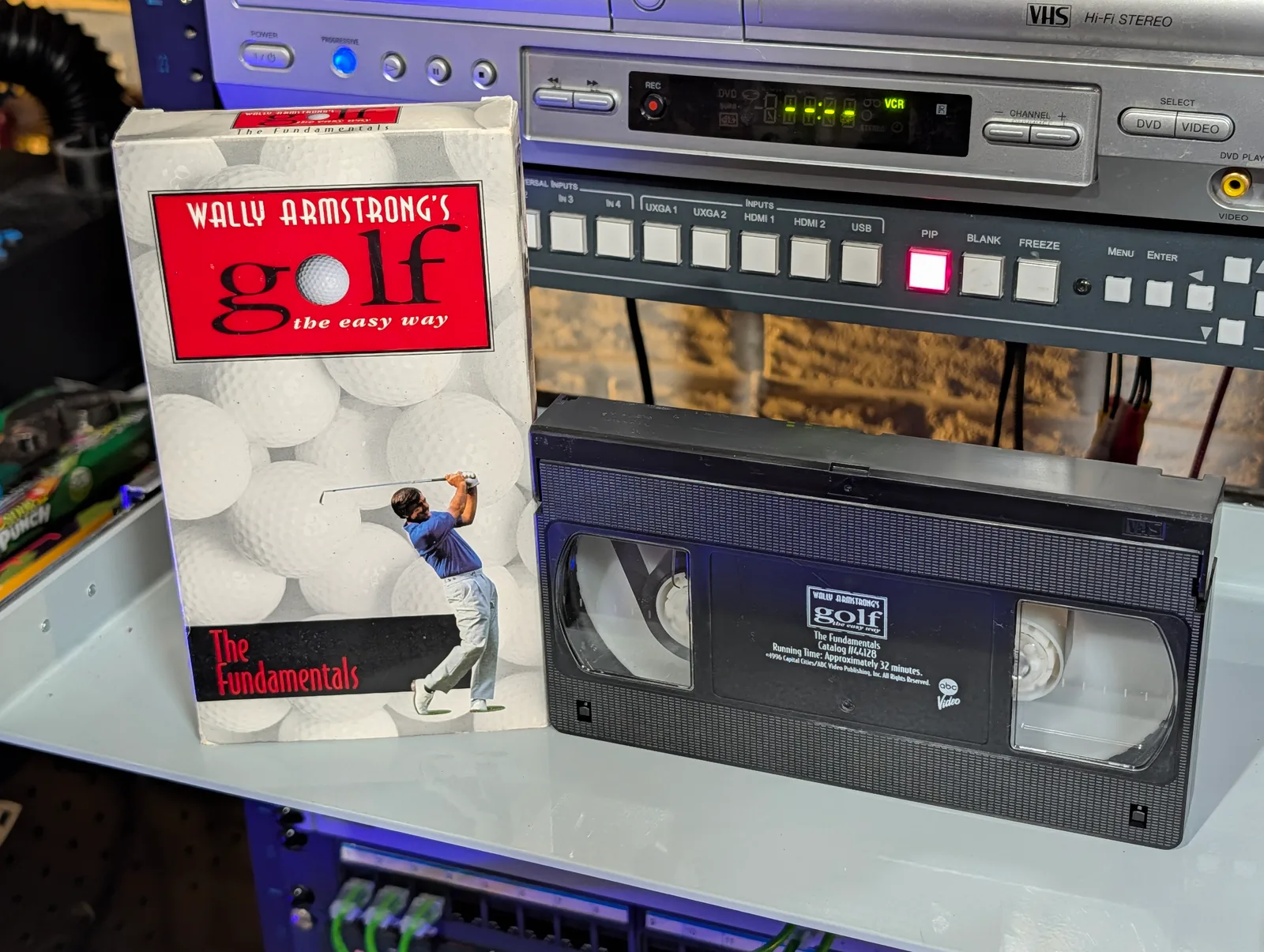 Wally Armstrong's Golf the Easy Way: The Fundamentals (1990): tape photo 1