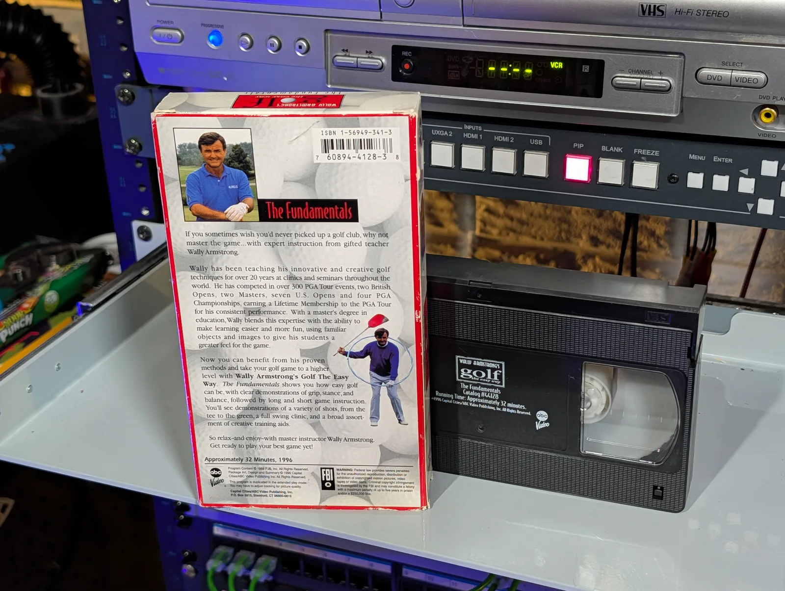 Wally Armstrong's Golf the Easy Way: The Fundamentals (1990): tape photo 2