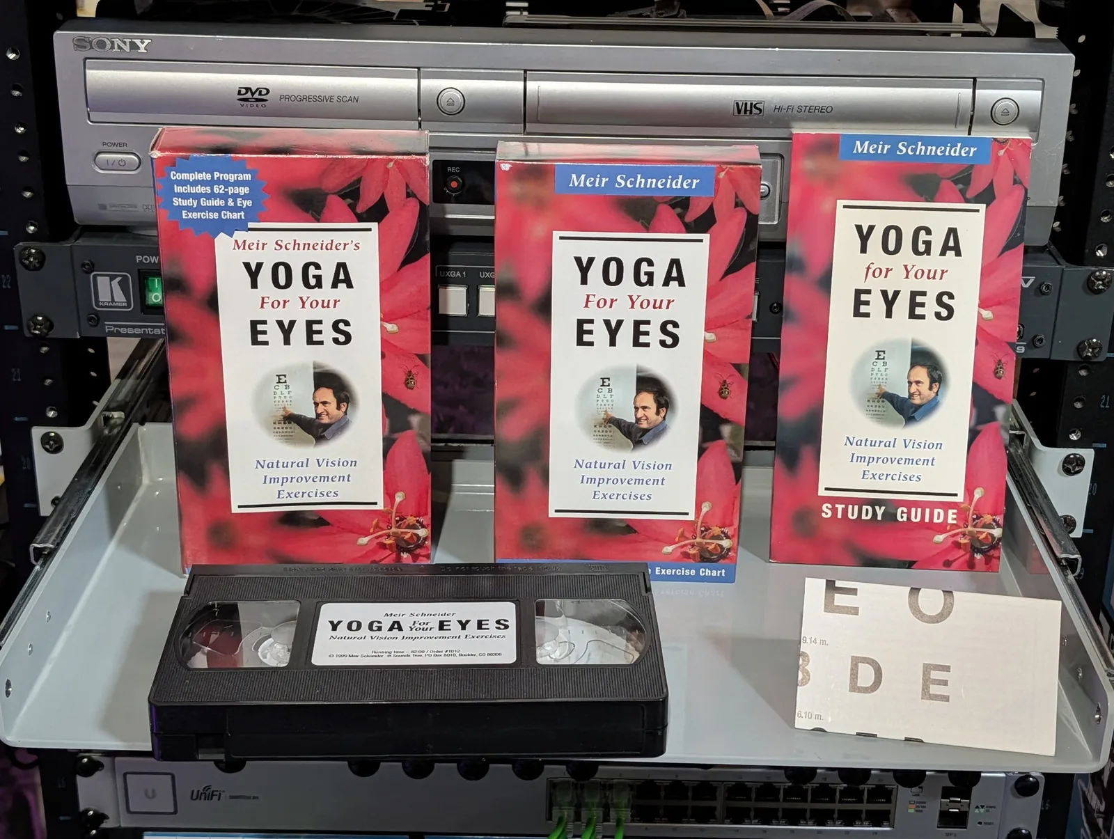 Yoga for Your Eyes: Natural Vision Improvement Exercises: tape photo 2