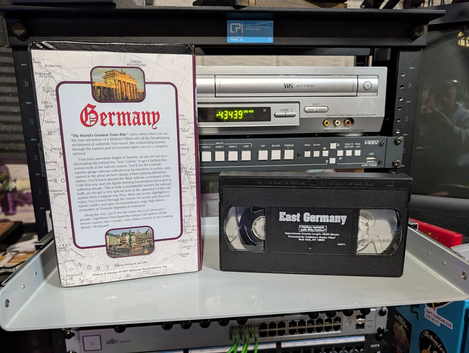 World's Greatest Train Ride Videos: Germany (East Germany): tape photo 1