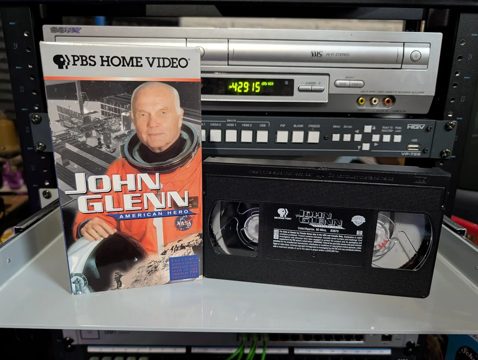 John Glenn: American Hero: tape photo 2