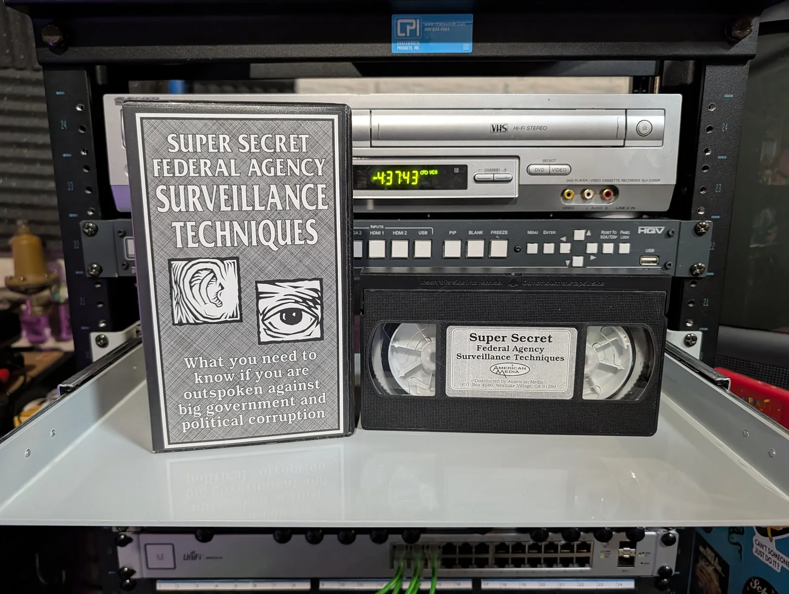 Super Secret Federal Agency Surveillance Techniques: tape photo 2