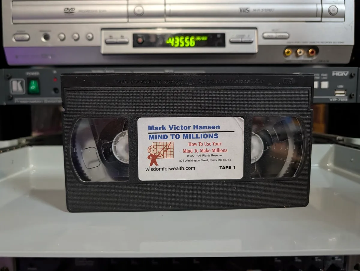 Mark Victor Hansen: Mind to Millions - Tape 1: tape photo 1