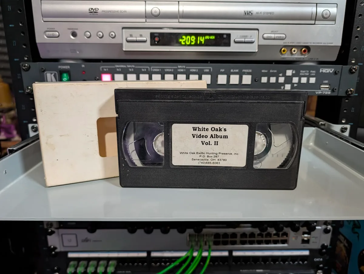 White Oak's Video Album Vol. II: tape photo 1