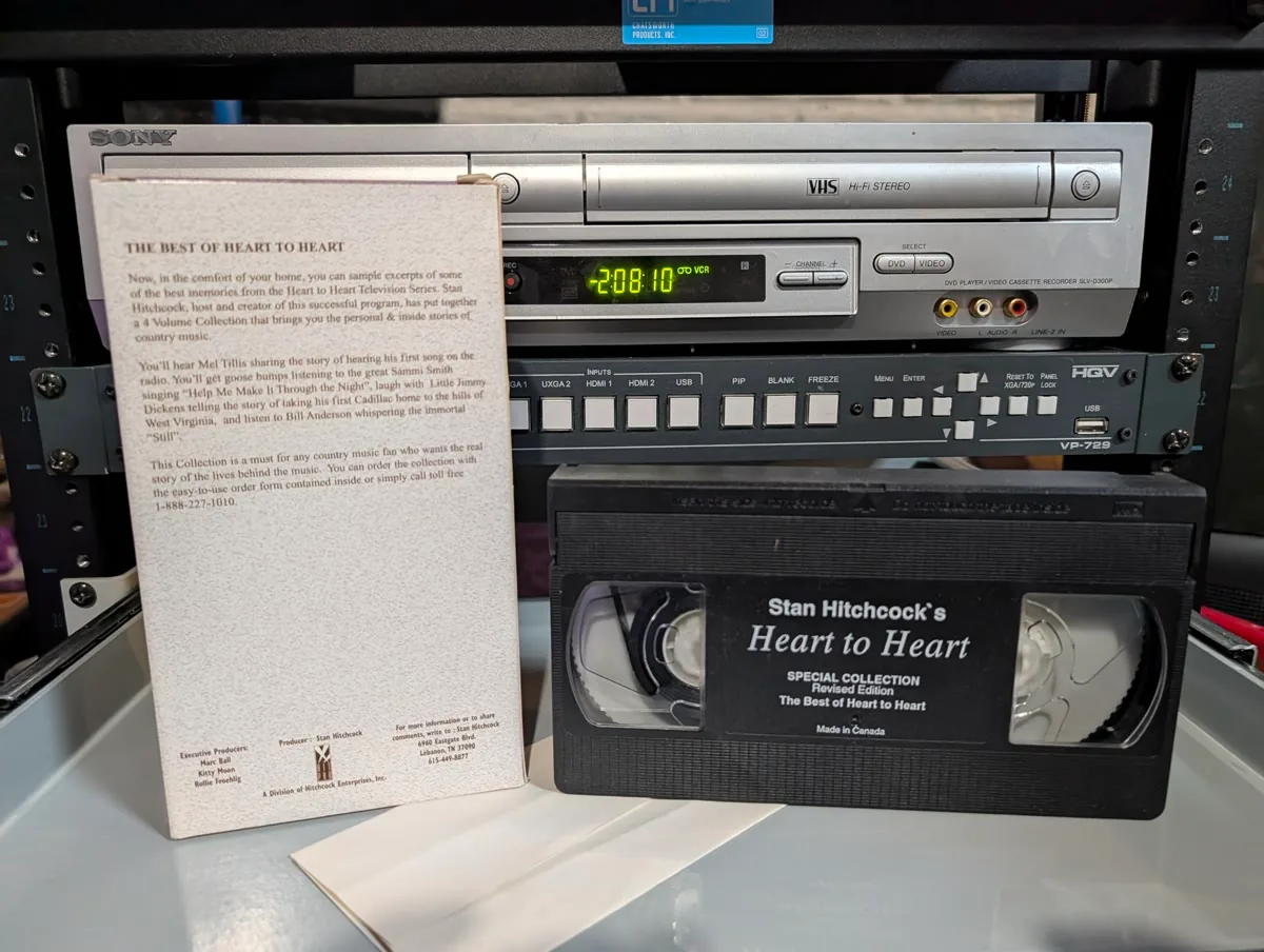 Stan Hitchcock's Heart to Heart: The Best of Heart to Heart: tape photo 1