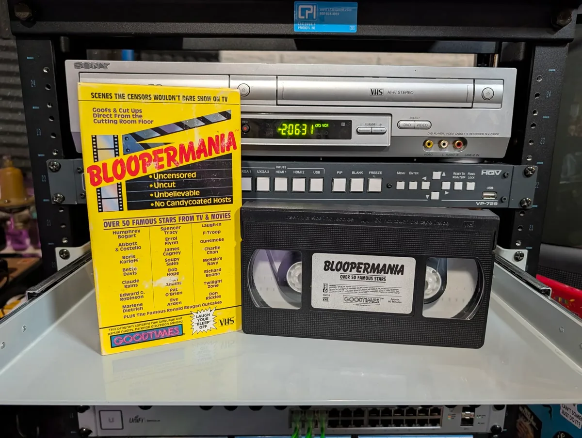 Bloopermania: GoodTimes Hollywood and TV Bloopers: tape photo 2