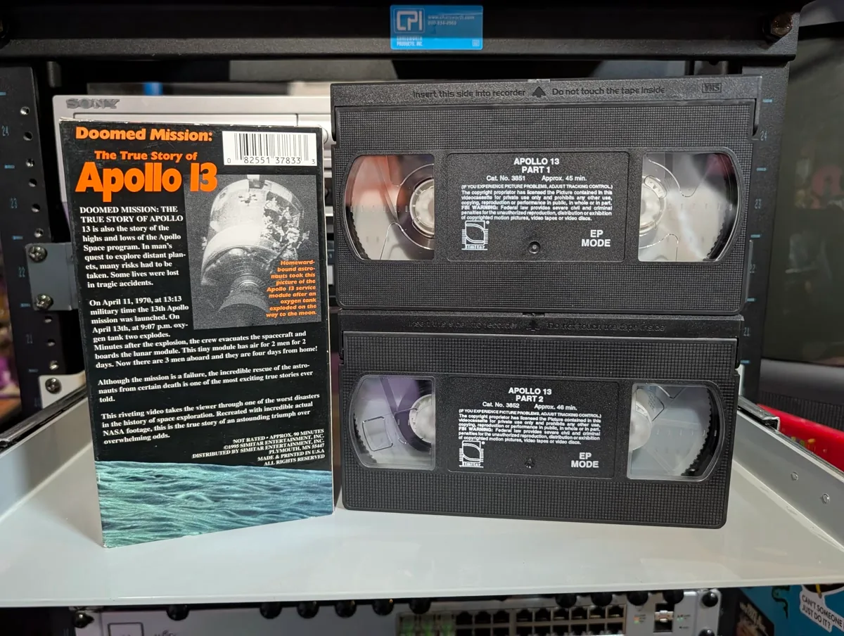 Doomed Mission: The True Story of Apollo 13: tape photo 1
