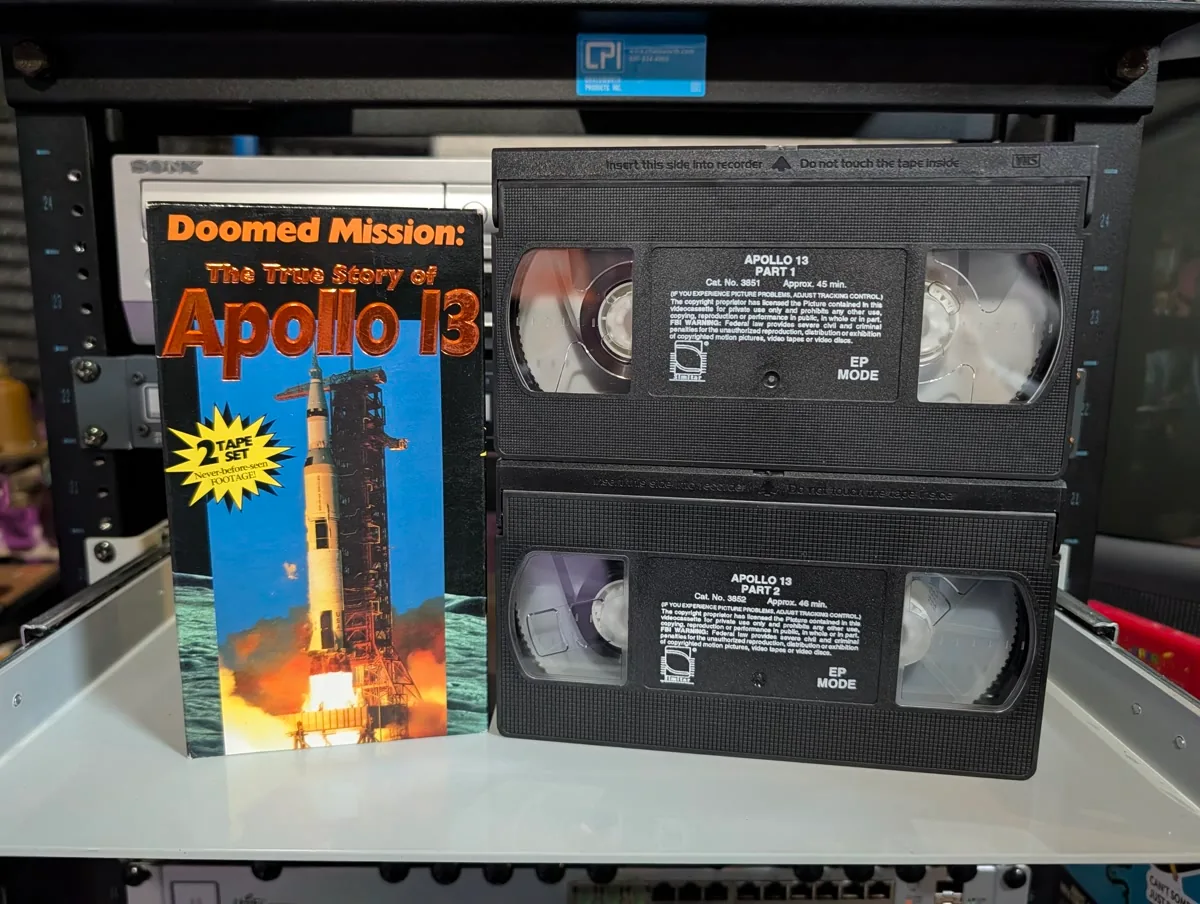Doomed Mission: The True Story of Apollo 13: tape photo 2