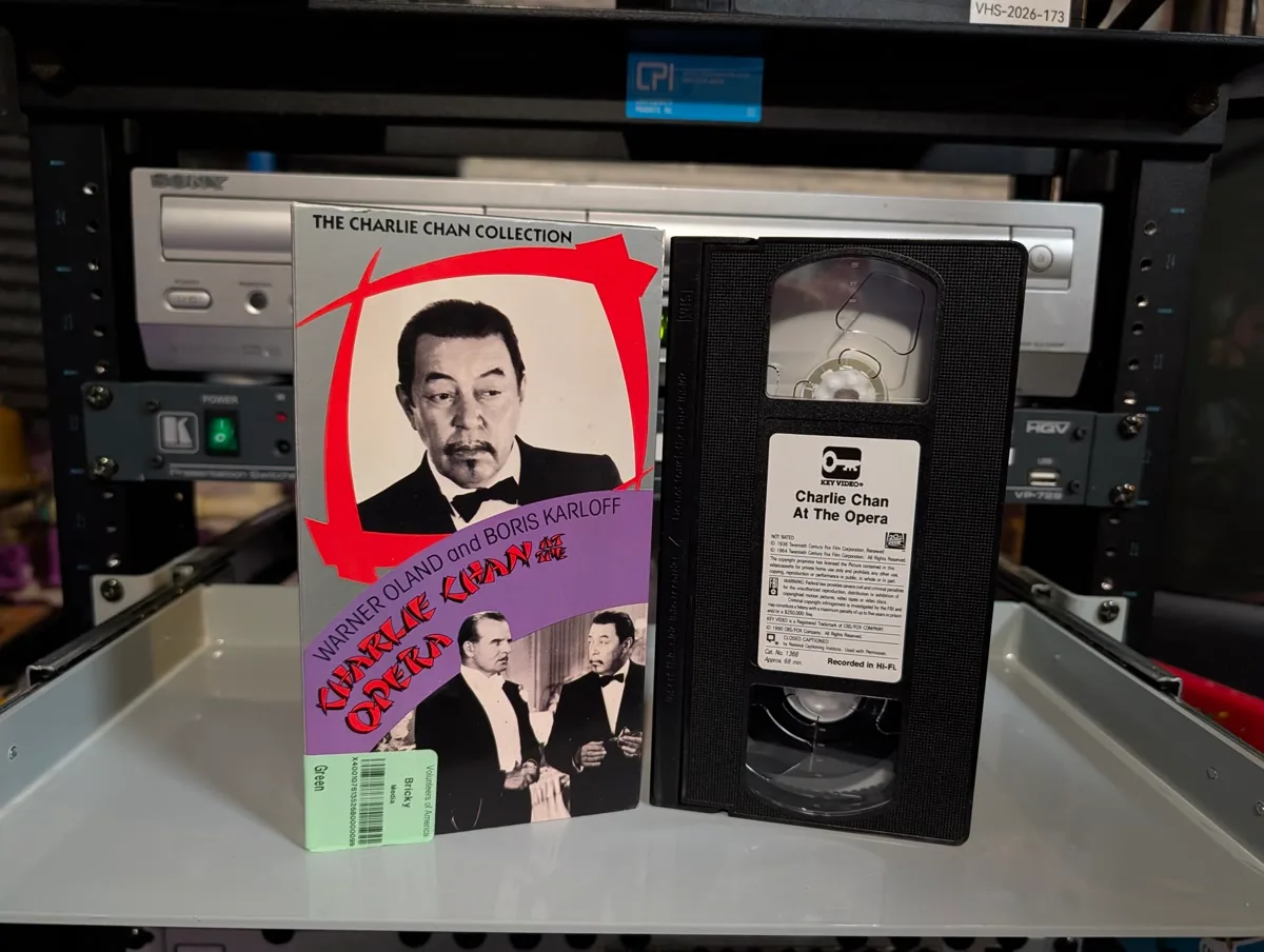 Charlie Chan at the Opera: tape photo 2