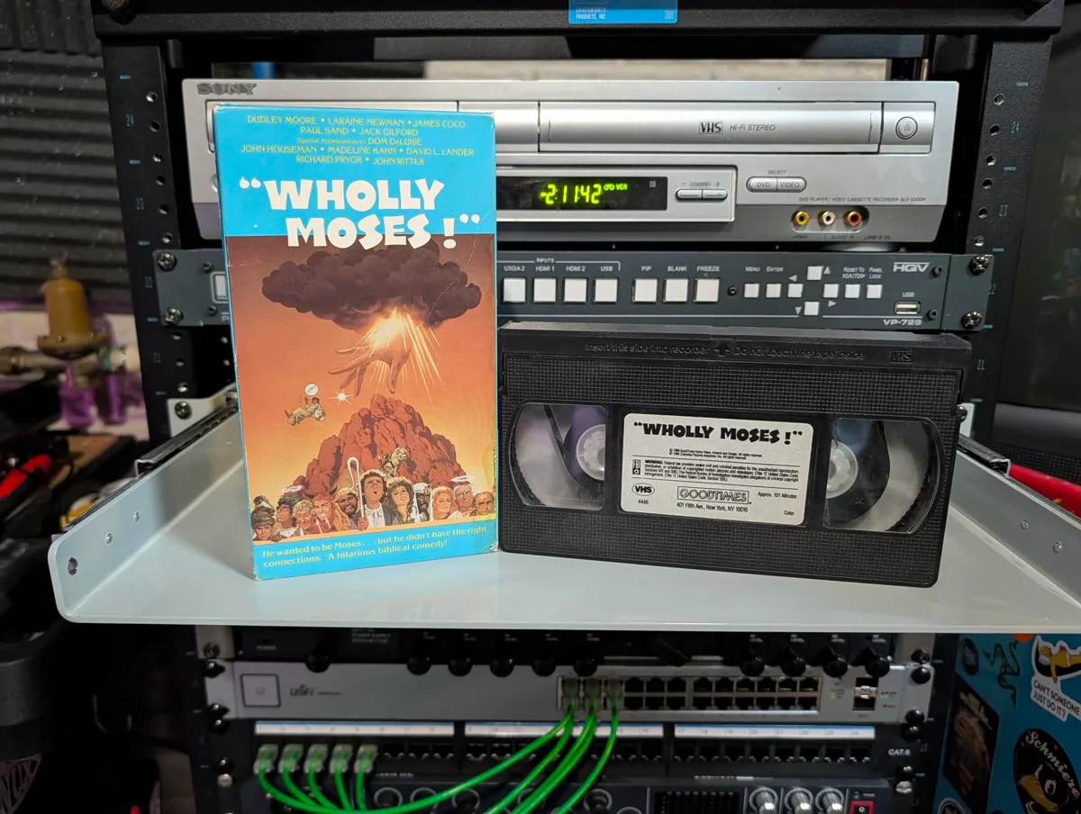 Wholly Moses!: tape photo 2
