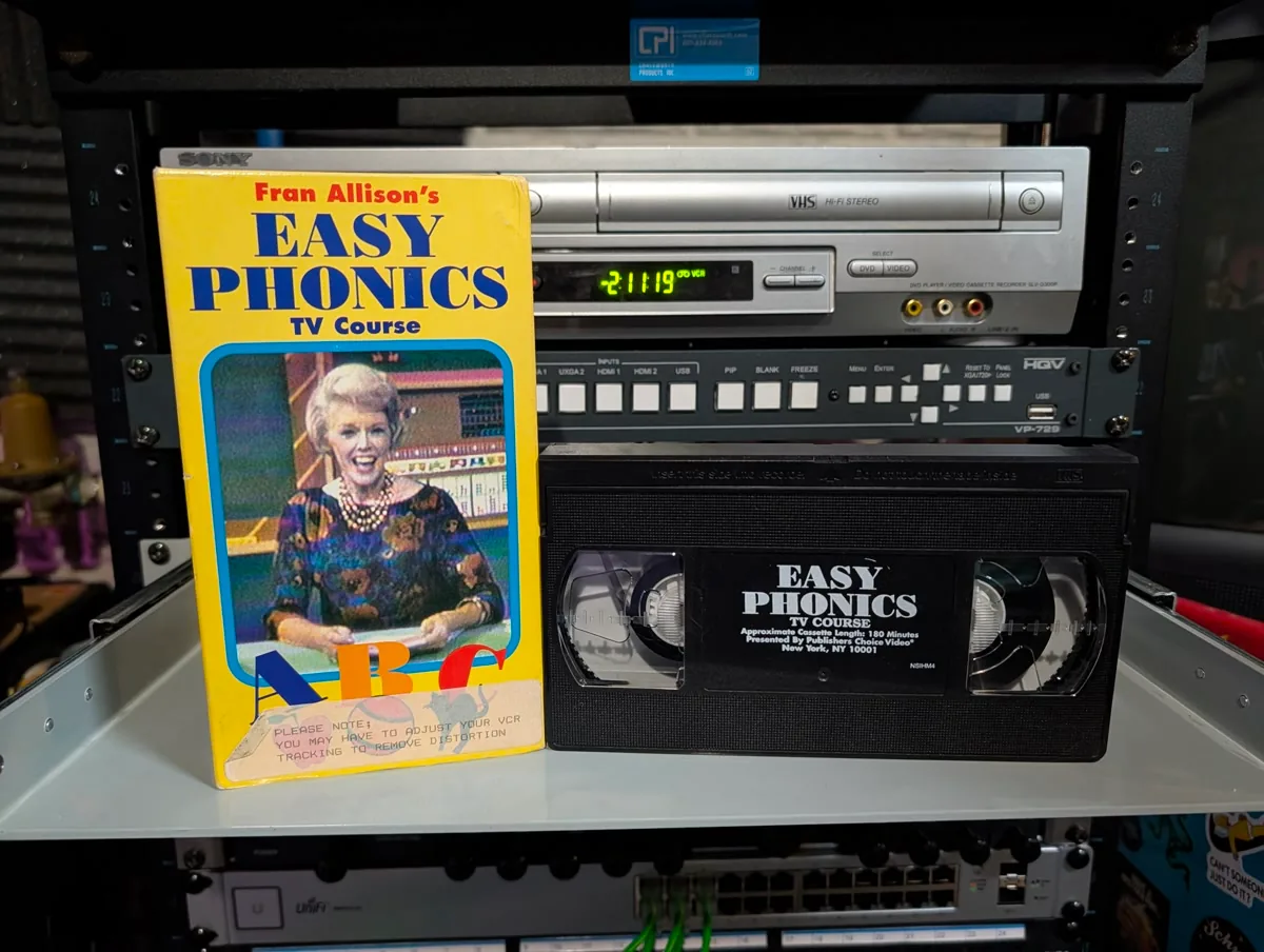 Fran Allison's Easy Phonics TV Course: tape photo 2
