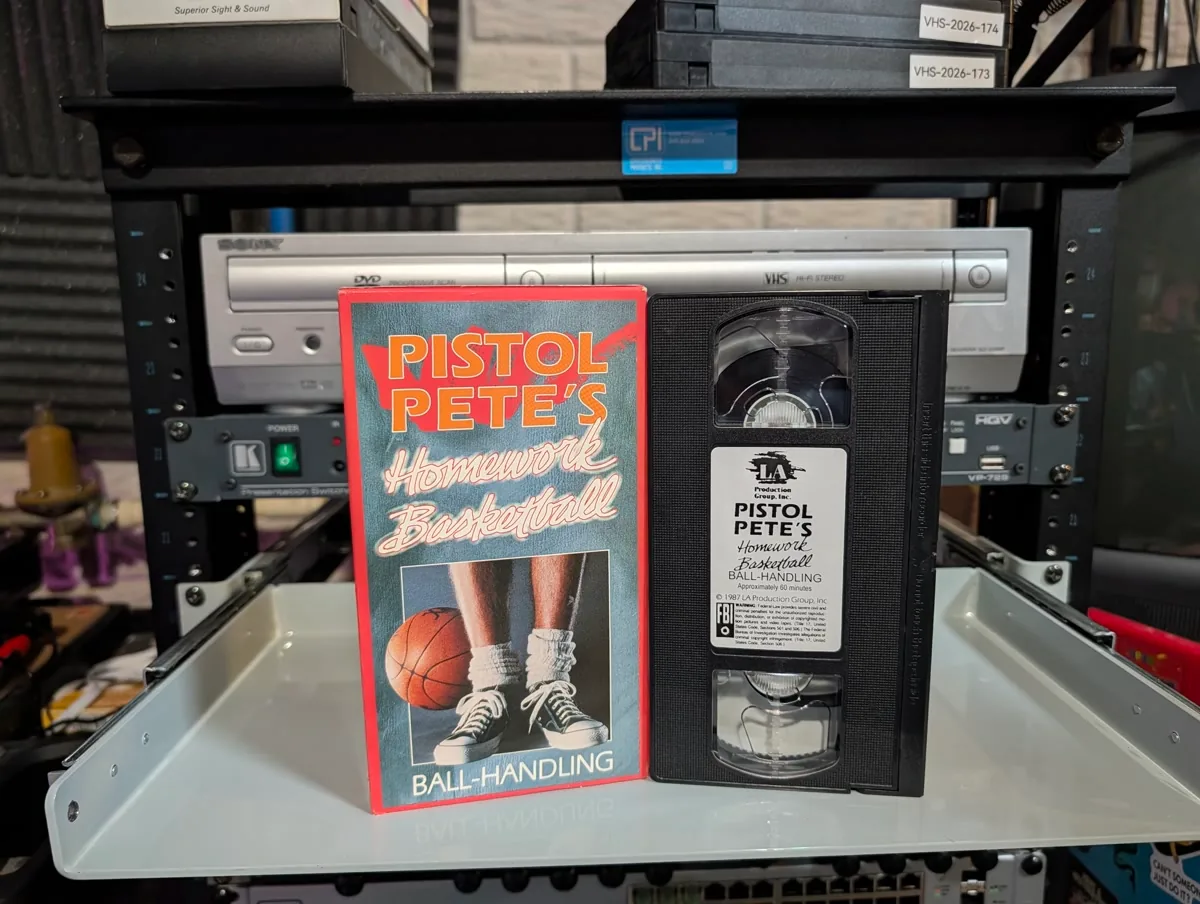Pistol Pete's Homework Basketball: Ball-Handling: tape photo 2