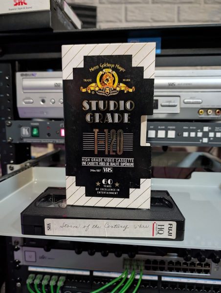 VHS tape of Storm of the Century Stephen King miniseries recorded from ABC6 Columbus in February 1999