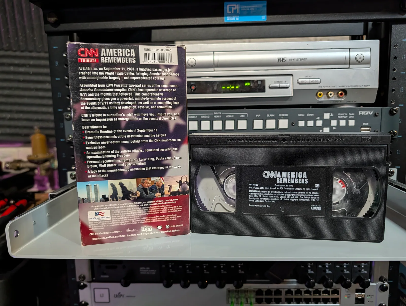CNN Tribute: America Remembers - The Events of September 11 and America's Response: tape photo 1