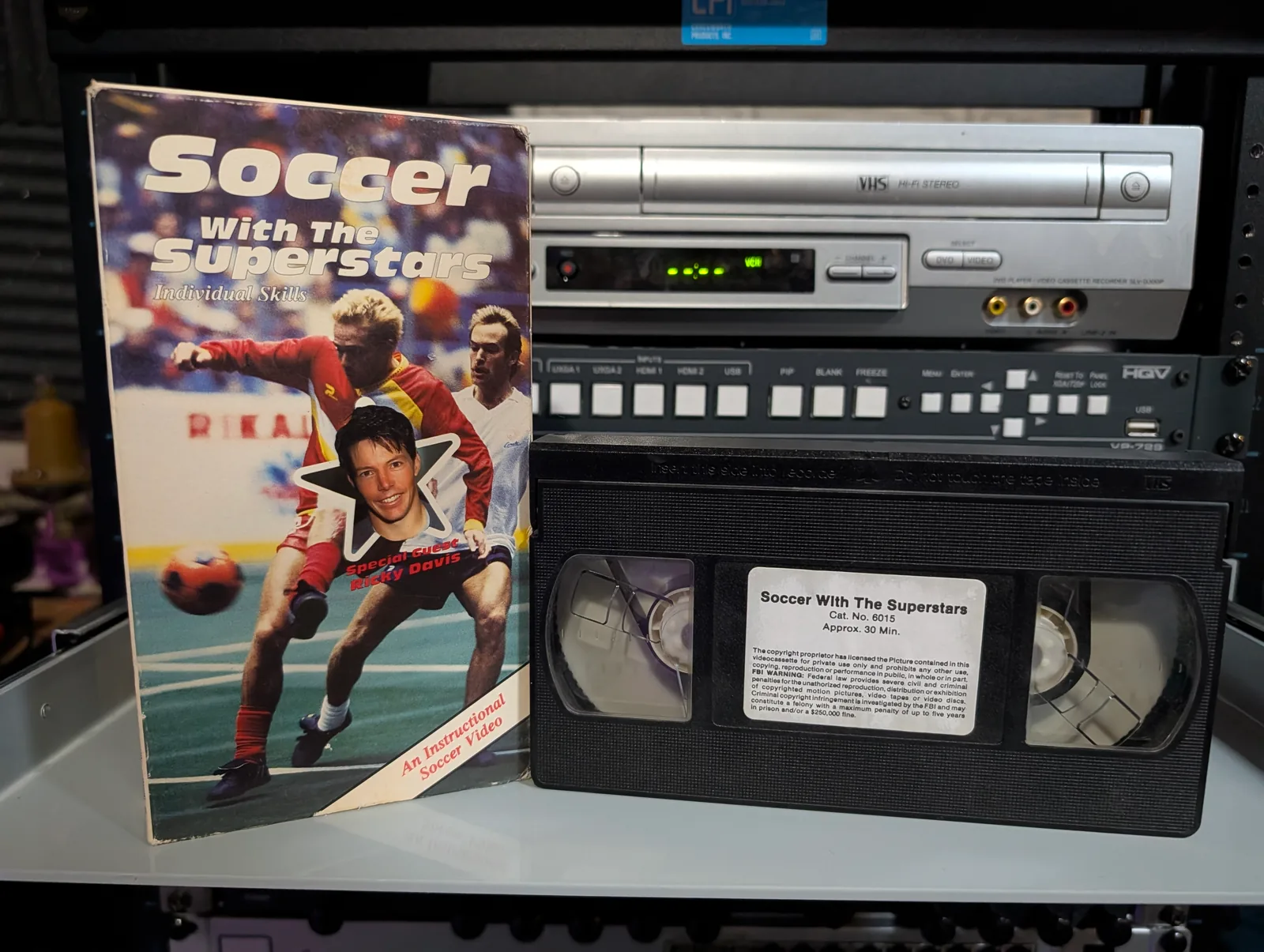 Soccer With the Superstars: Individual Skills (1988): tape photo 1