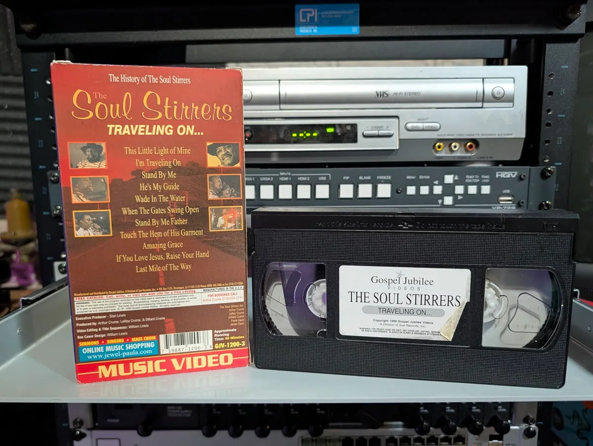 The Soul Stirrers - Traveling On...: tape photo 2