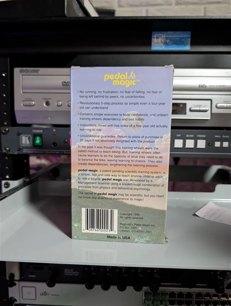 Pedal Magic (1996): tape photo 1