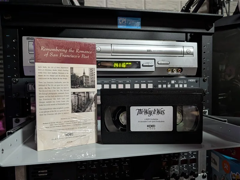 The Way It Was: Remembering the Romance of San Francisco's Past: tape photo 2