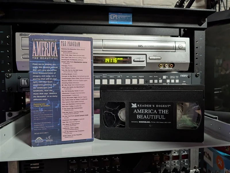 A Musical Portrait of America the Beautiful: tape photo 2