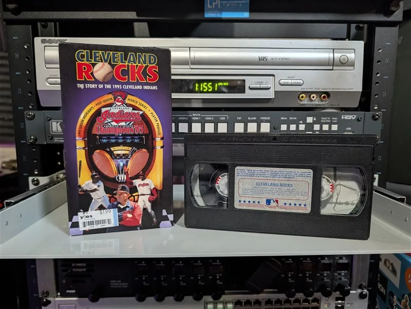 Cleveland Rocks: The Story of the 1995 Cleveland Indians: tape photo 2