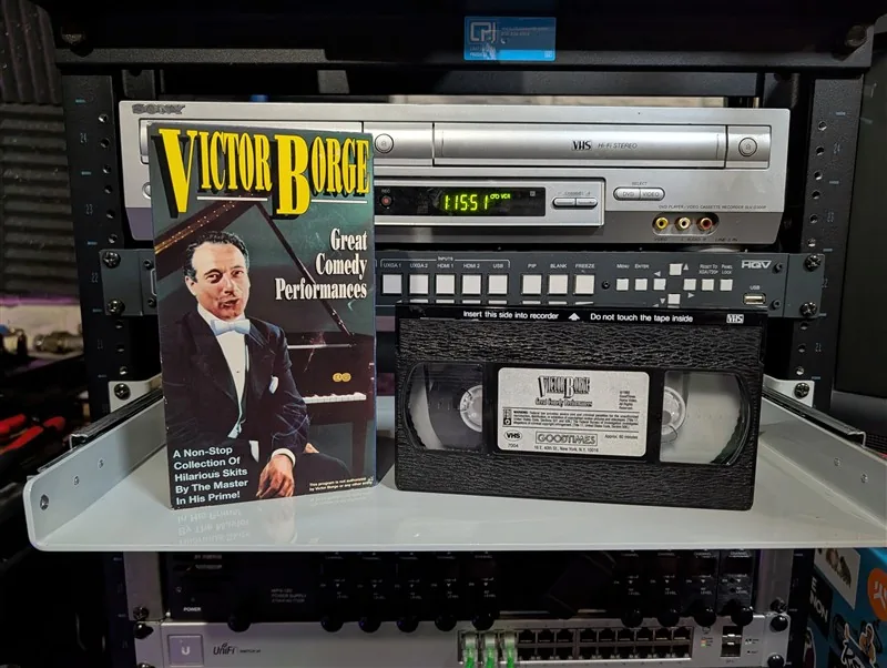 Victor Borge: Great Comedy Performances: tape photo 1