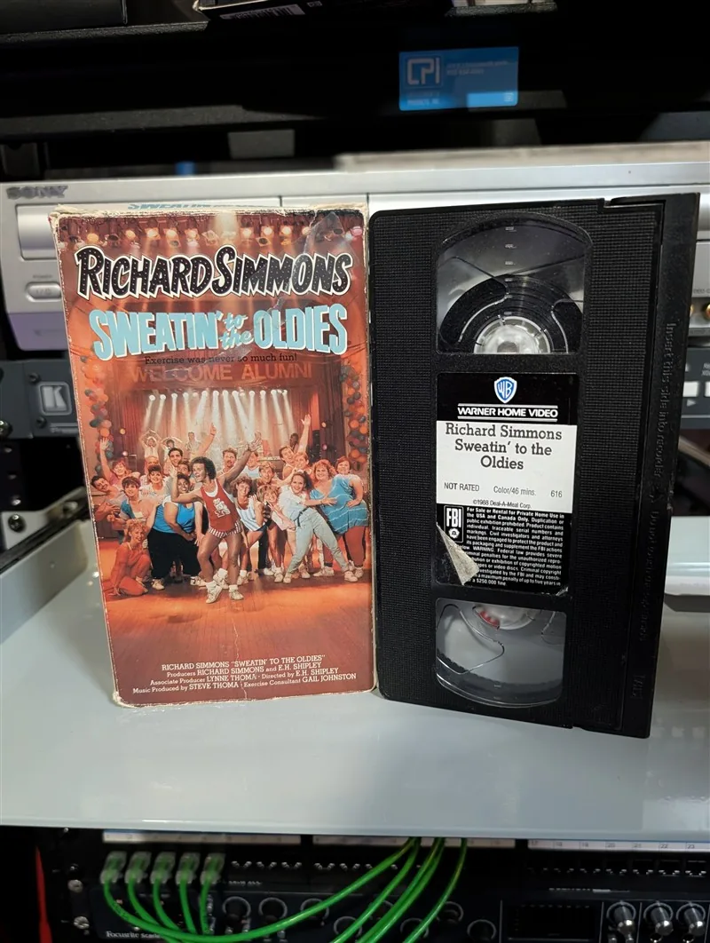 Richard Simmons: Sweatin' to the Oldies: tape photo 1