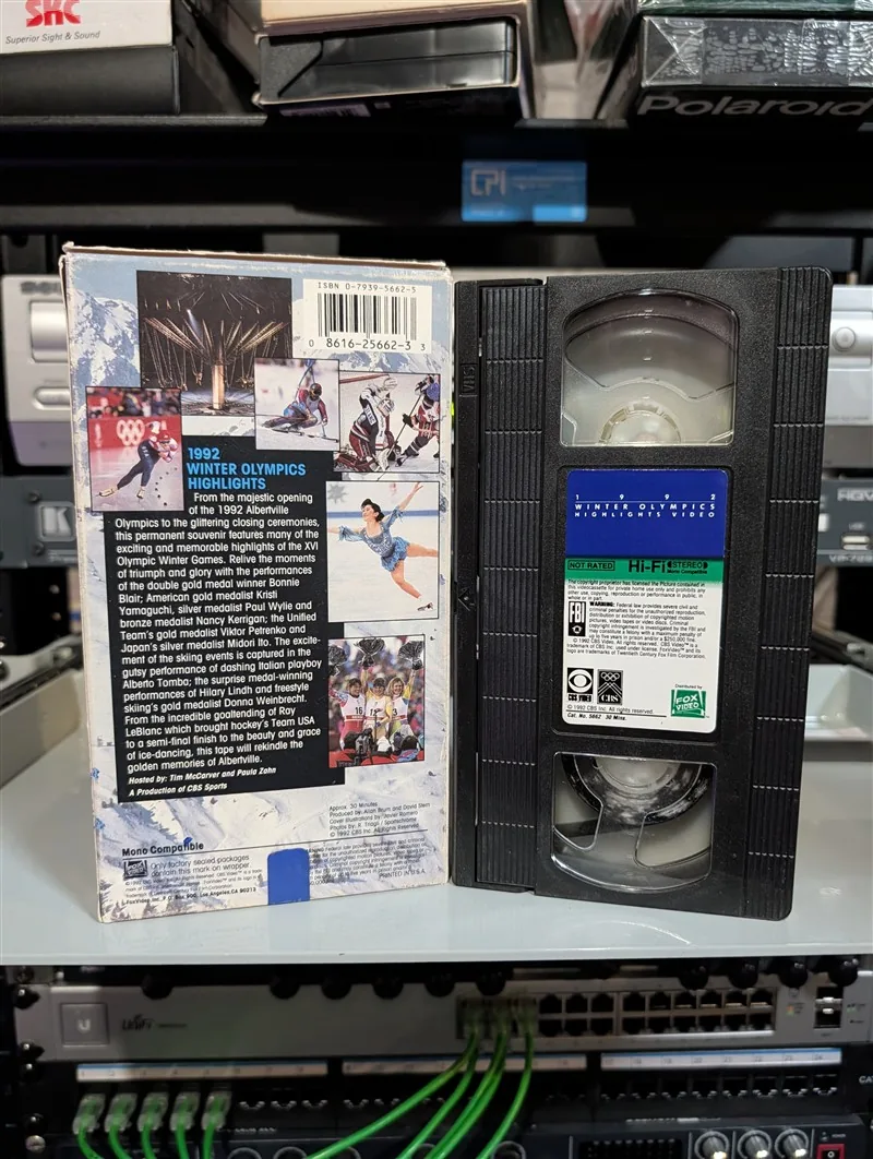 1992 Winter Olympics Highlights Video: tape photo 2