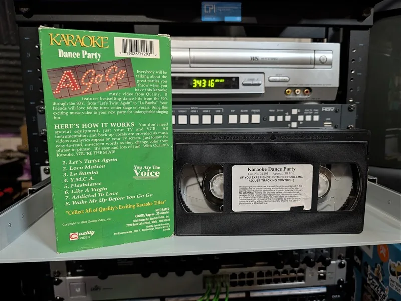Karaoke Dance Party: tape photo 2