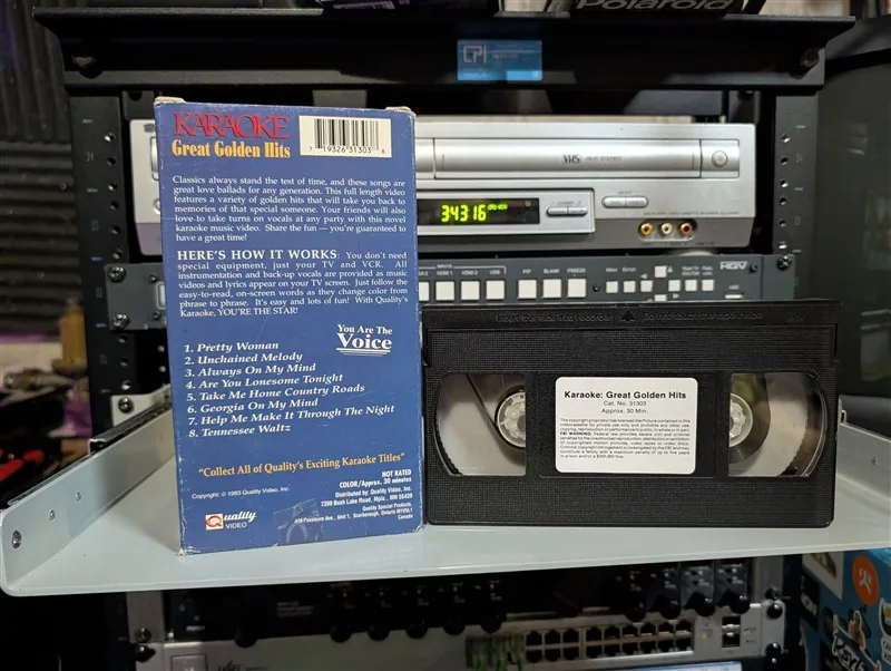Karaoke Great Golden Hits: tape photo 2