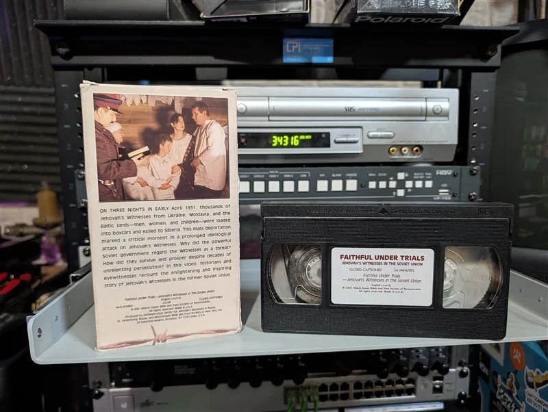Faithful Under Trials: Jehovah's Witnesses in the Soviet Union: tape photo 2