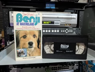 Benji At Marineland: tape photo 1