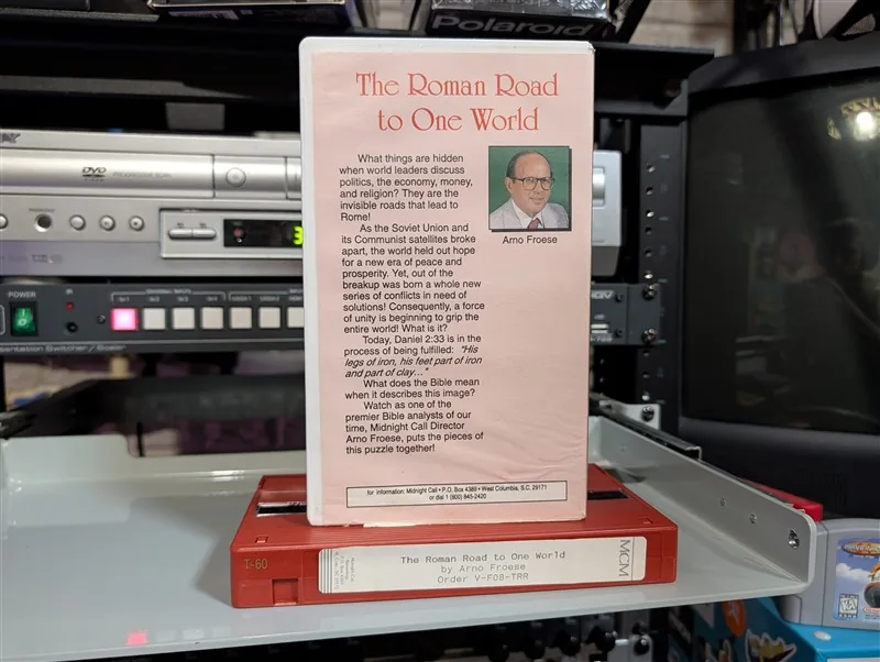 The Roman Road to One World: tape photo 2