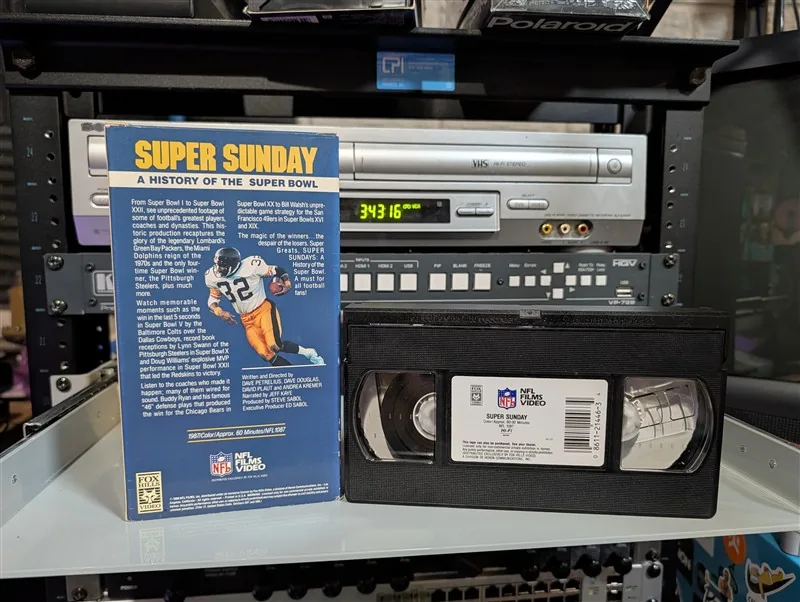Super Sunday: A History of the Super Bowl: tape photo 2
