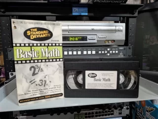 The Standard Deviants: Basic Math: tape photo 1