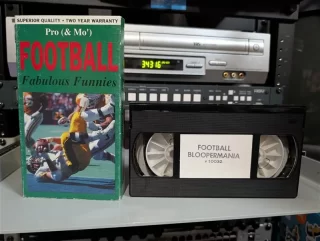 Pro Football Fabulous Funnies / Football Bloopermania: tape photo 1