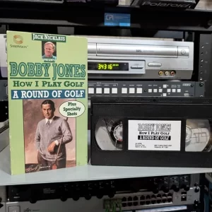 Bobby Jones How I Play Golf SyberVision sleeve and matching tape