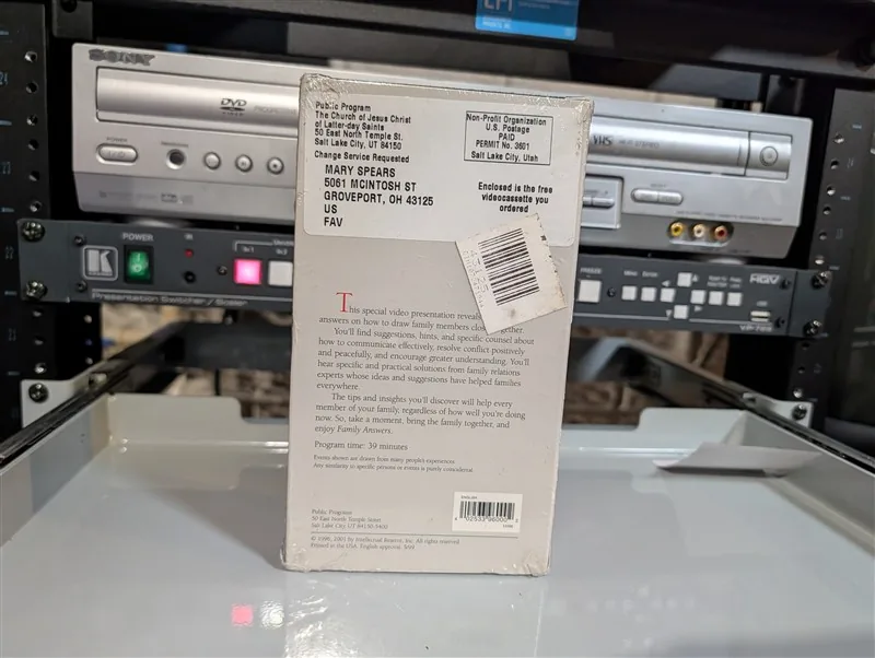 Family Answers: For a More Loving Family: tape photo 2