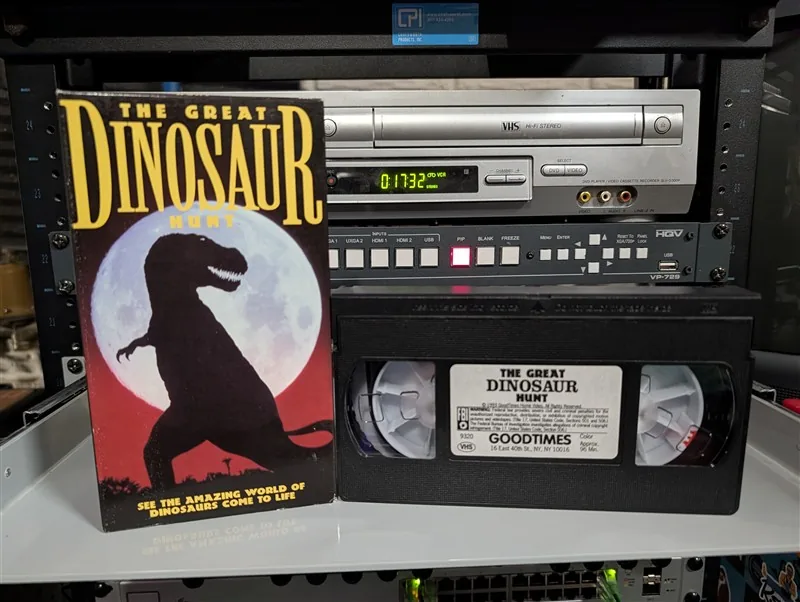 The Great Dinosaur Hunt: tape photo 1