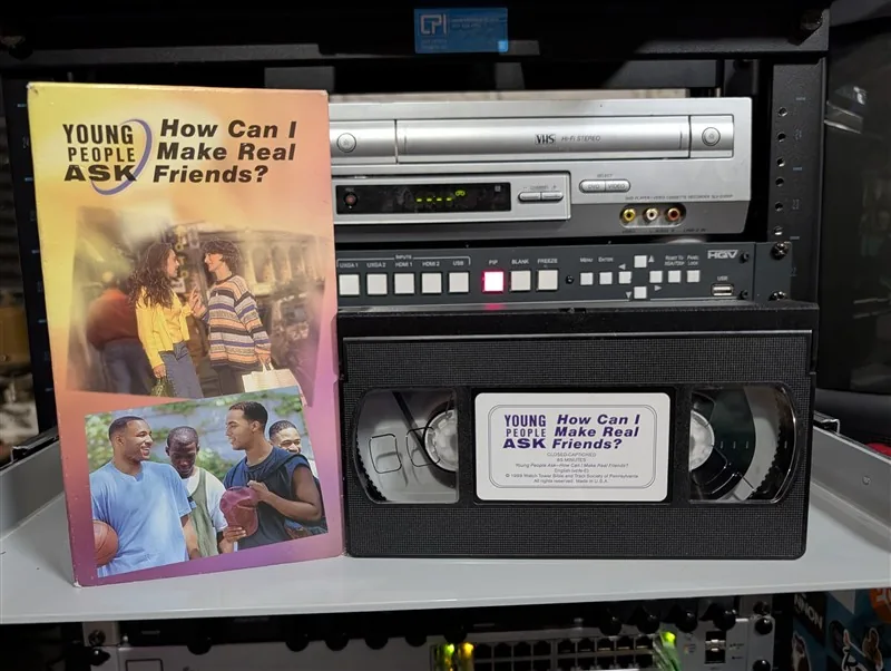 Young People Ask - How Can I Make Real Friends?: tape photo 1