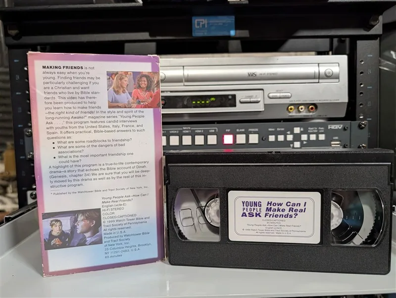 Young People Ask - How Can I Make Real Friends?: tape photo 2