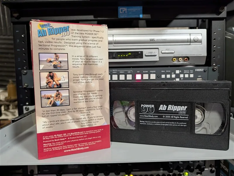 Power 90 Ab Ripper 100 with Tony Horton: tape photo 2