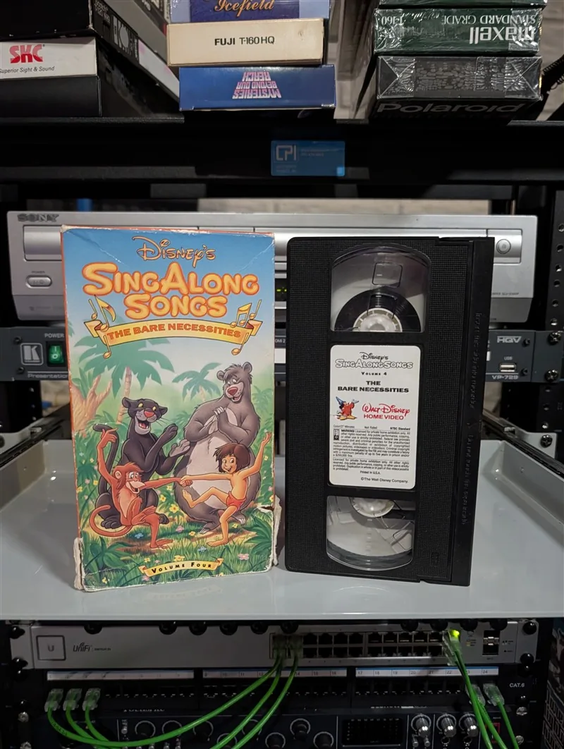 Disney's Sing Along Songs: The Bare Necessities: tape photo 1