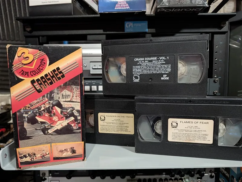 Crashes: Simitar 3 Tape Collection: tape photo 1